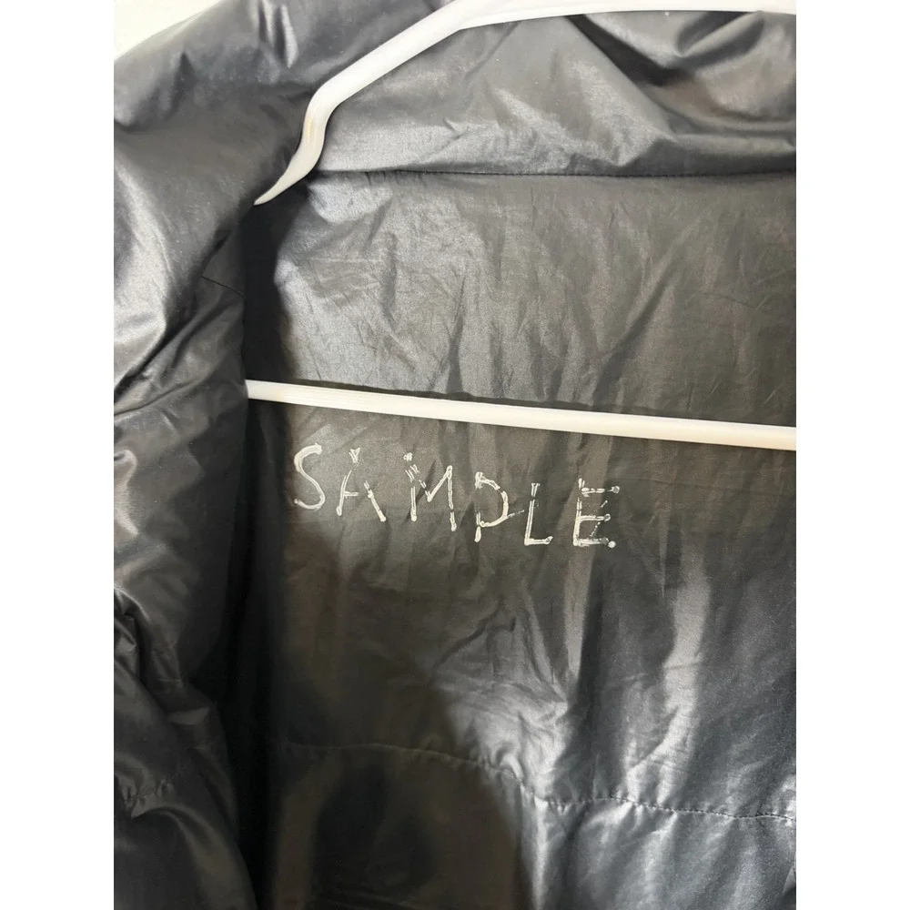 Nike Vintage Down Puffer Jacket Size Large Black SAMPLE RARE